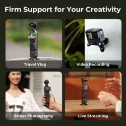 mini trípode de liberación rápida | SmallRig 6083 Mini Trípode de Liberación Rápida Negro para Cámaras de Acción / Osmo Pocket 4