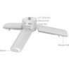 mini trípode de liberación rápida | SmallRig 6795 Mini Trípode de Liberación Rápida Blanco para Cámaras de Acción y DJI Osmo Poc