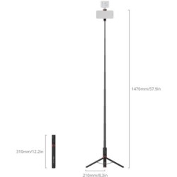 palo selfie | palo selfie negro | SmallRig 5292 x Drex Lee Boom ST30 Lite Palo Selfie Negro