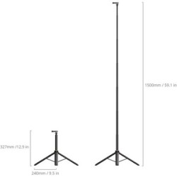 soporte para cámara de acción | soporte con trípode integrado | SmallRig 5284 VT-08 Soporte con Trípode Integrado para Cámaras d