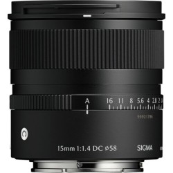 objetivo 15mm sigma | gran angular sony e | Sigma 15mm f1.4 DC Contemporary Montura Sony E