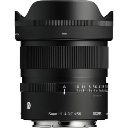 objetivo 15mm sigma | gran angular sony e | Sigma 15mm f1.4 DC Contemporary Montura Sony E