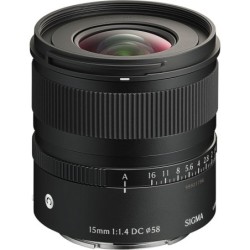 objetivo 15mm sigma | gran angular sony e | Sigma 15mm f1.4 DC Contemporary Montura Sony E