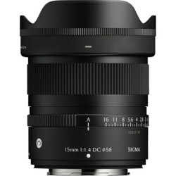 objetivo 15mm sigma | gran angular fuji x | Sigma 15mm f1.4 DC Contemporary Montura Fuji X