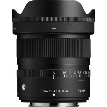 objetivo 15mm sigma | gran angular fuji x | Sigma 15mm f1.4 DC Contemporary Montura Fuji X