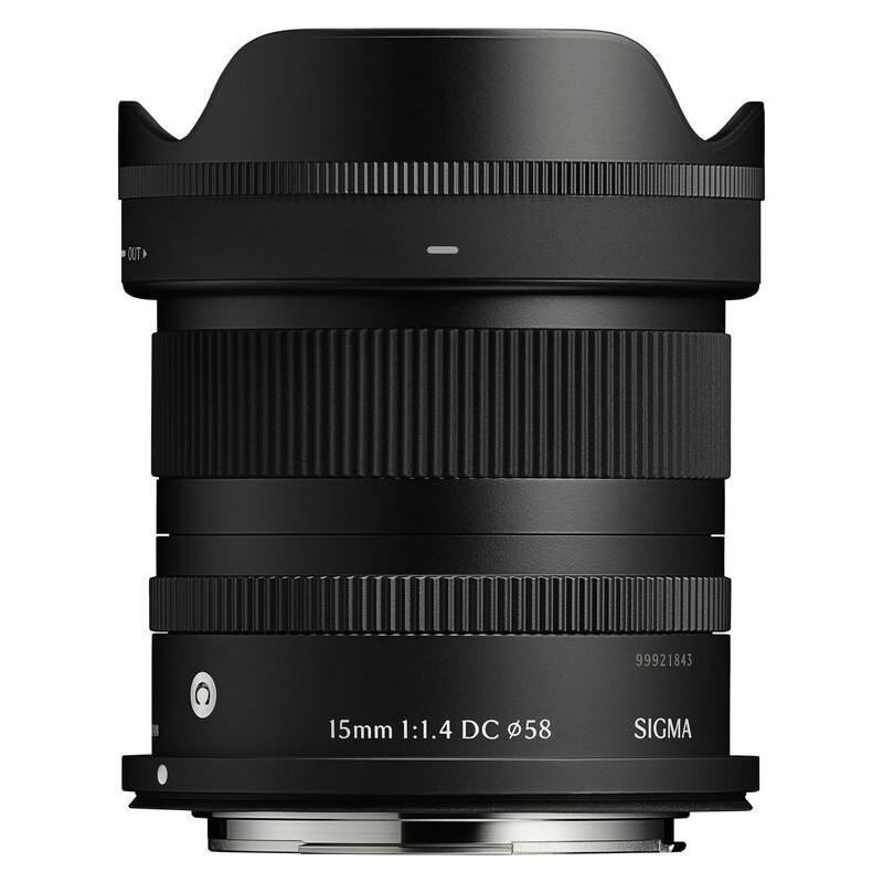 objetivo 15mm sigma | gran angular canon rf | Sigma 15mm f1.4 DC Contemporary Montura Canon RF
