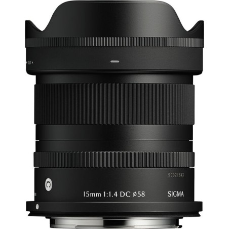 objetivo 15mm sigma | gran angular canon rf | Sigma 15mm f1.4 DC Contemporary Montura Canon RF
