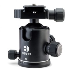 Benro Rótula Ball B3 | Rótula profesional de bola con alta capacidad de carga y sistema Arca-Swiss