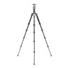 Benro Trípode de Carbono Rhino 05C + VX20 Kit | Trípode de Carbono | Trípode de Viaje