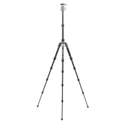 Benro Trípode de Carbono Rhino 05C + VX20 Kit | Trípode de Carbono | Trípode de Viaje