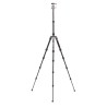 Benro Trípode de Carbono Rhino 05C + VX20 Kit | Trípode de Carbono | Trípode de Viaje