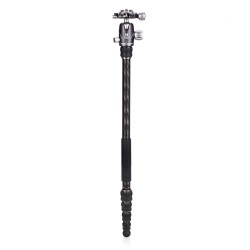 Benro Trípode de Carbono Rhino 05C + VX20 Kit | Trípode de Carbono | Trípode de Viaje
