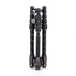 Benro Trípode de Carbono Rhino 05C + VX20 Kit | Trípode de Carbono | Trípode de Viaje