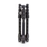 Benro Trípode de Carbono Rhino 05C + VX20 Kit | Trípode de Carbono | Trípode de Viaje