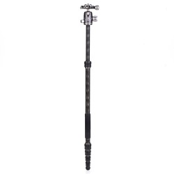 Benro Trípode de Carbono Rhino 05C + VX20 Kit | Trípode de Carbono | Trípode de Viaje