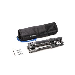 Benro Trípode de Carbono Rhino 05C + VX20 Kit | Trípode de Carbono | Trípode de Viaje