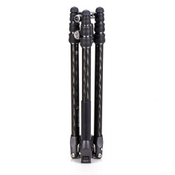 Benro Trípode de Carbono Rhino 14C + VX20 Kit | Trípode de Carbono | Trípode con Rótula de Vídeo