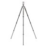 Benro Trípode de Carbono Rhino 14C + VX20 Kit | Trípode de Carbono | Trípode con Rótula de Vídeo