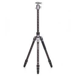 Benro Trípode de Carbono Rhino 14C + VX20 Kit | Trípode de Carbono | Trípode con Rótula de Vídeo