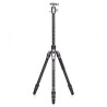 Benro Trípode de Carbono Rhino 14C + VX20 Kit | Trípode de Carbono | Trípode con Rótula de Vídeo