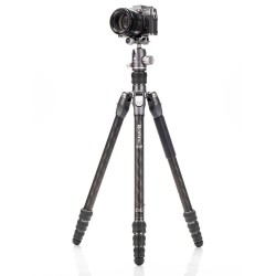 Benro Trípode de Carbono Rhino 14C + VX20 Kit | Trípode de Carbono | Trípode con Rótula de Vídeo