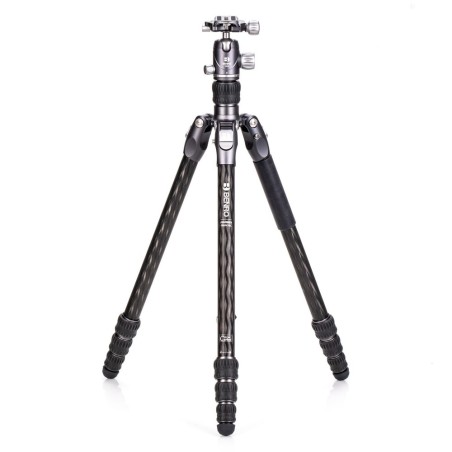Benro Trípode de Carbono Rhino 14C + VX20 Kit | Trípode de Carbono | Trípode con Rótula de Vídeo