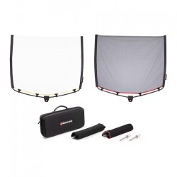 Manfrotto LL LR1911 | Kit bandera Rapid Flag de 45 x 60 cm para control de luz