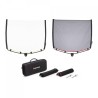 Manfrotto LL LR1911 | Kit bandera Rapid Flag de 45 x 60 cm para control de luz