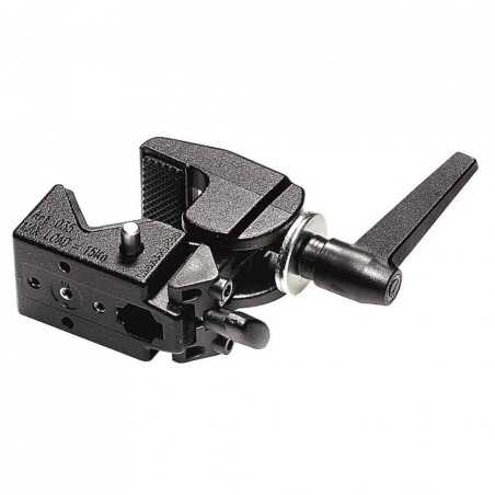 Manfrotto 035 | Súper Pinza Profesional para Accesorios de Estudio