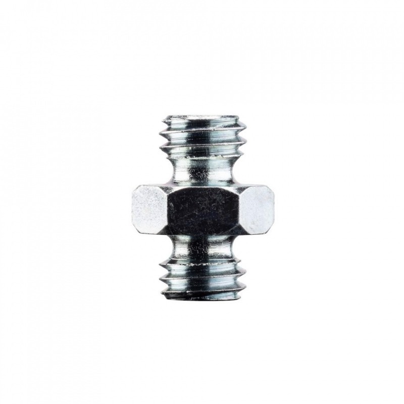 Manfrotto 125 | Adaptador corto metálico de espiga con rosca 3/8''