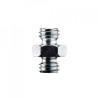Manfrotto 125 | Adaptador corto metálico de espiga con rosca 3/8''