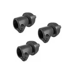 Manfrotto 204SPK3 | Juego de 3 pies de goma con clavo retráctil para trípodes