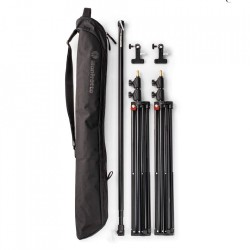 Manfrotto 1314B | Sistema completo de soporte de fondos fotográficos