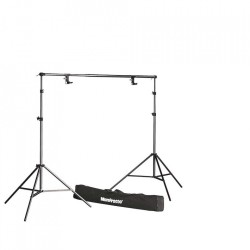 Manfrotto 1314B | Sistema completo de soporte de fondos fotográficos