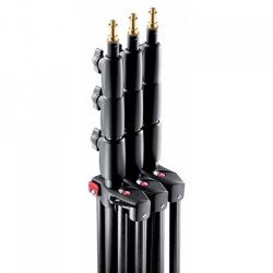 Manfrotto 1004BAC-3 | Set de 3 pies de iluminación profesionales con sistema neumático