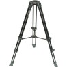 Manfrotto MVT502AM | Trípode de vídeo con patas dobles telescópicas y base profesional