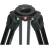 Manfrotto MVT502AM | Trípode de vídeo con patas dobles telescópicas y base profesional