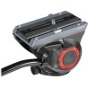 Manfrotto MVH500AH Rótula Fluida | Cabezal de Vídeo Compacto con Zapata 500PLONG