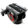 Manfrotto MVH500AH Rótula Fluida | Cabezal de Vídeo Compacto con Zapata 500PLONG