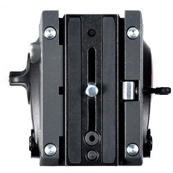 Manfrotto MVH500AH Rótula Fluida | Cabezal de Vídeo Compacto con Zapata 500PLONG