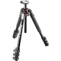 Manfrotto MT190XPRO4 | Trípode de Aluminio de 4 Secciones con Columna Basculante