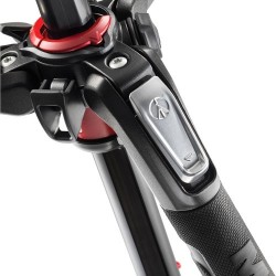 Manfrotto MT190XPRO4 | Trípode de Aluminio de 4 Secciones con Columna Basculante