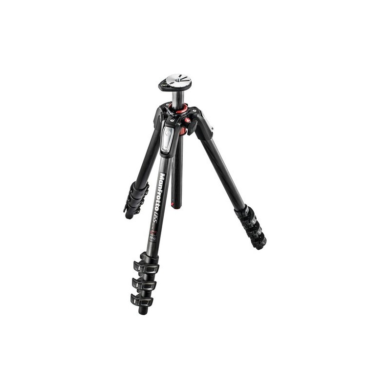 Manfrotto MT055CXPRO4 | Trípode Profesional de Fibra de Carbono de 4 Secciones