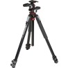 Manfrotto MK055XPRO3-3W | Kit de Trípode de Aluminio con Rótula 3-Way para Fotografía Profesional