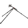 Manfrotto MK055XPRO3-3W | Kit de Trípode de Aluminio con Rótula 3-Way para Fotografía Profesional