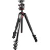 Manfrotto MK190XPRO4-BHQ2 | Kit Trípode 190 Aluminio 4 Secciones con Rótula Bola XPRO