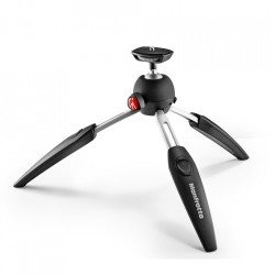 Manfrotto MTPIXIEVO-BK | Mini Trípode Pixi EVO de 2 Secciones en Color Negro