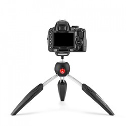 Manfrotto MTPIXIEVO-BK | Mini Trípode Pixi EVO de 2 Secciones en Color Negro