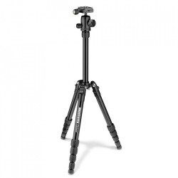 Manfrotto MKELES5BK-BH | Trípode compacto de viaje Element Small con rótula de bola