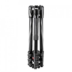 Manfrotto MKBFRLA4BK-BH | Trípode de viaje Befree Advanced con palanca de bloqueo